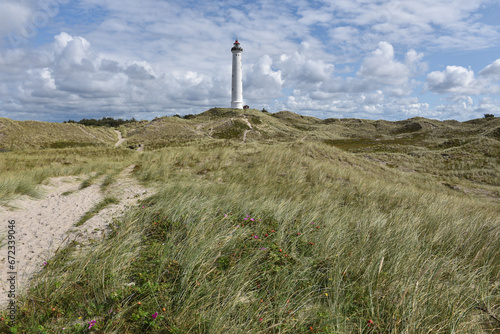 Leuchtturm Lyngvig in Dänemark