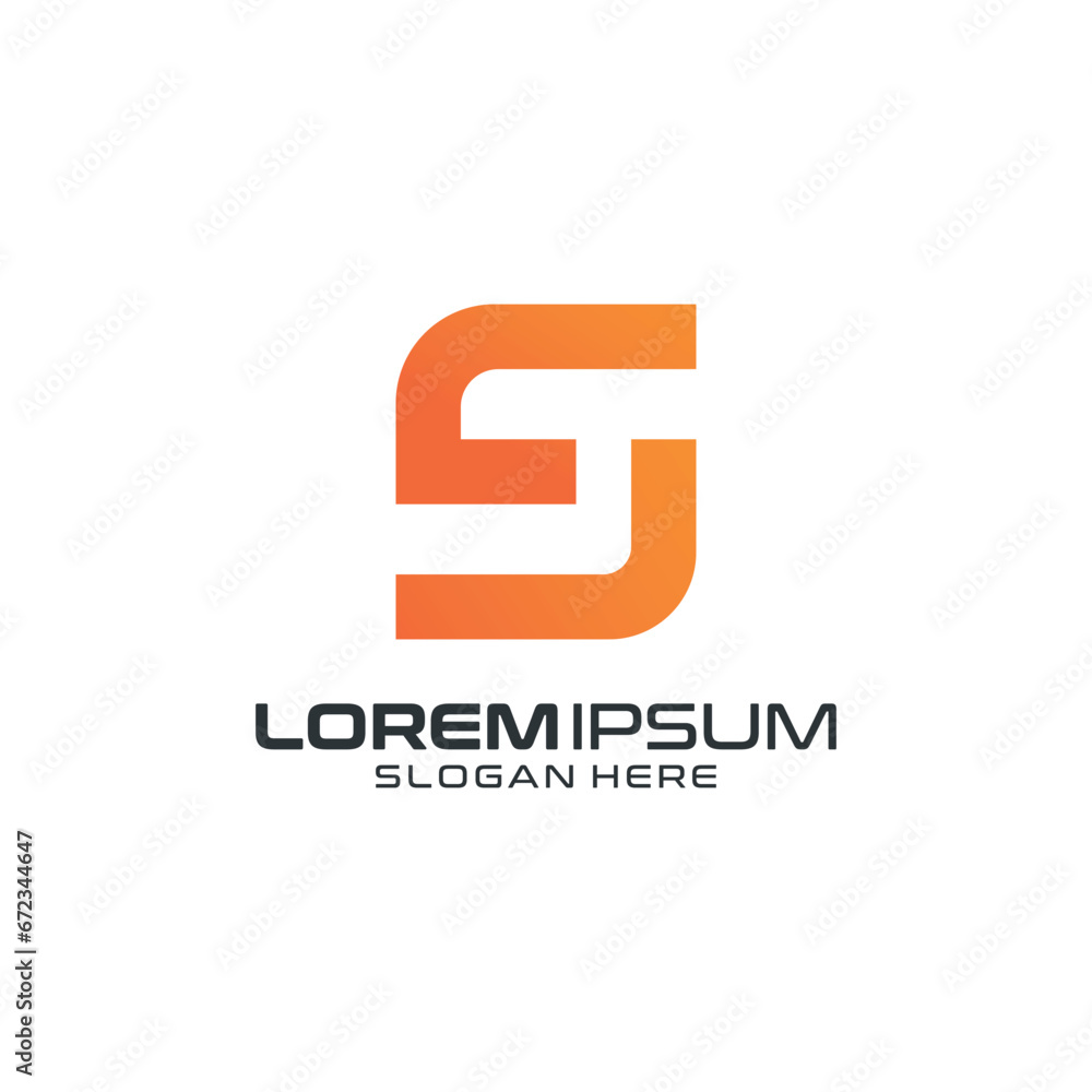 letter s colorful logo letter s colorful logo
