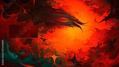 abstract background for hot sale   in fiery colors . Generative AI