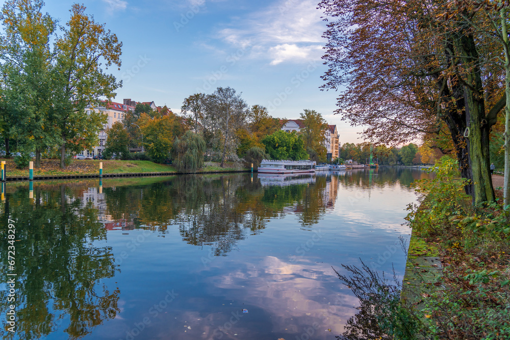 Charlottenburg Palace garden view in Germany Charlottenburg Palace garden view in Germany