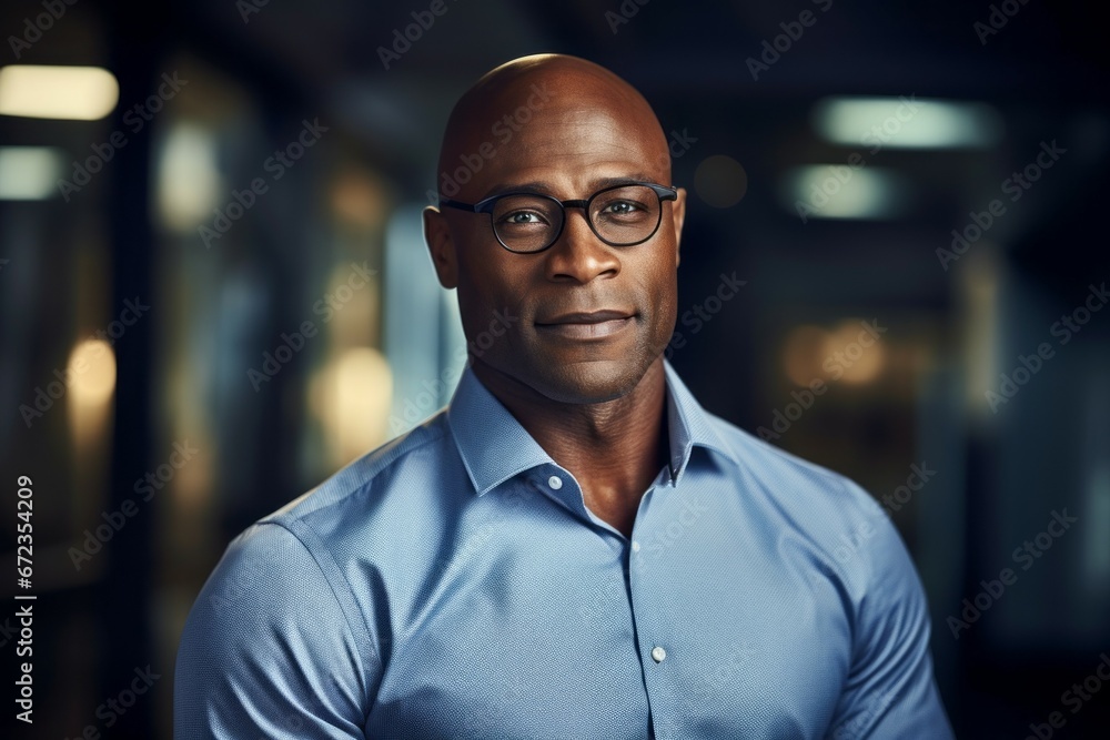 Male doctor or physician. Portrait with selective focus and copy space Male doctor or physician. Portrait with selective focus and copy space