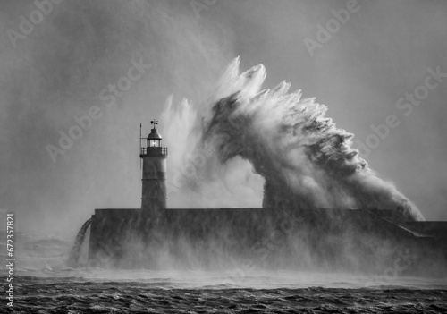 Newhaven Storm 'Sea Horse Wave' photo