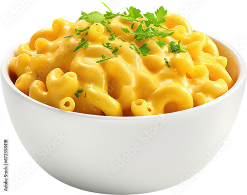 Delicious Tasty Mac and cheese in bowl, macaroni, bowl filled, PNG, Transparent, isolate.