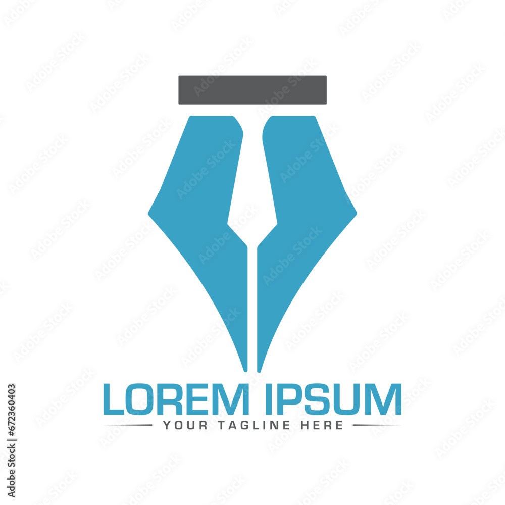 Pen Unique logo design unique design creative design Pen Unique logo design unique design creative design