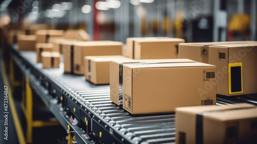 Modern Warehouse Fulfillment: The Shipping Automation, generated by IA