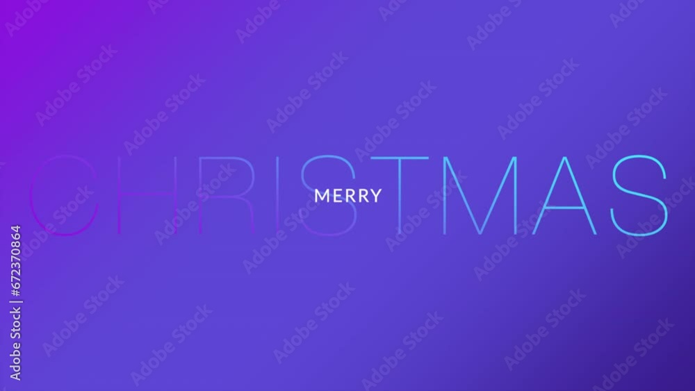 Modern Merry Christmas text on purple gradient, motion abstract minimalism, holidays and winter style background Modern Merry Christmas text on purple gradient, motion abstract minimalism, holidays and winter style background