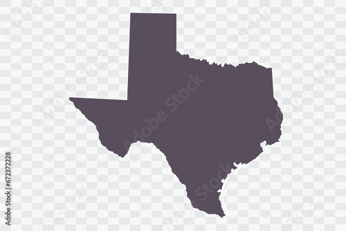 TEXAS Map Graphite Color on White Background quality files Png