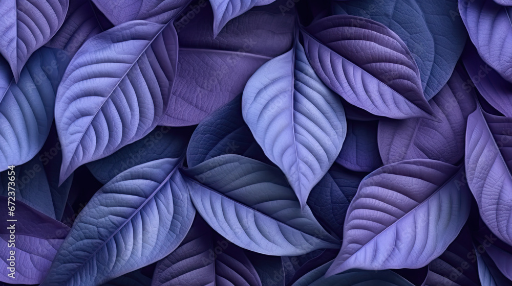  a close up of a purple and green leafy background.  generative ai
