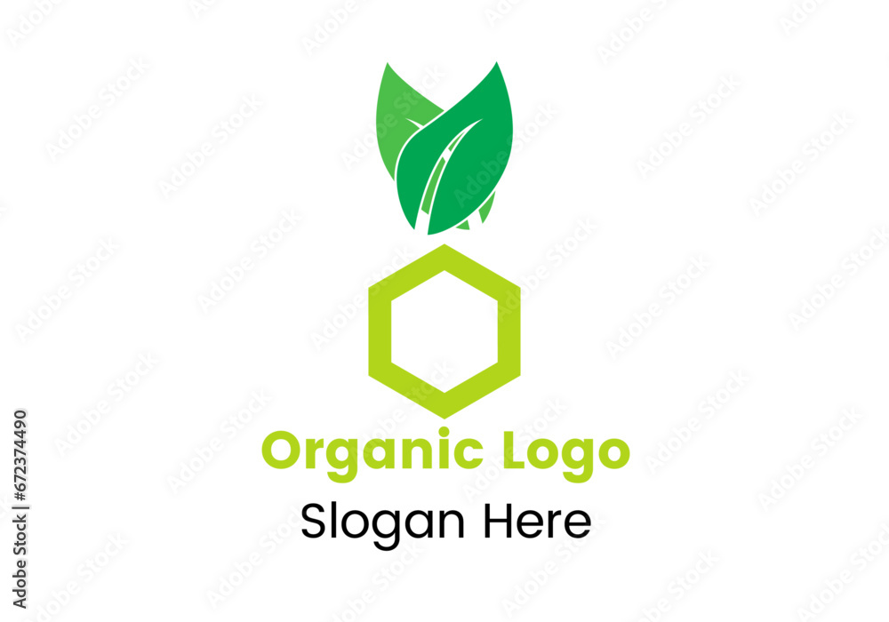 Obraz premium Organic logo design
