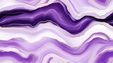 Violet White Agate Symphony: Seamless Flat Illustration Design