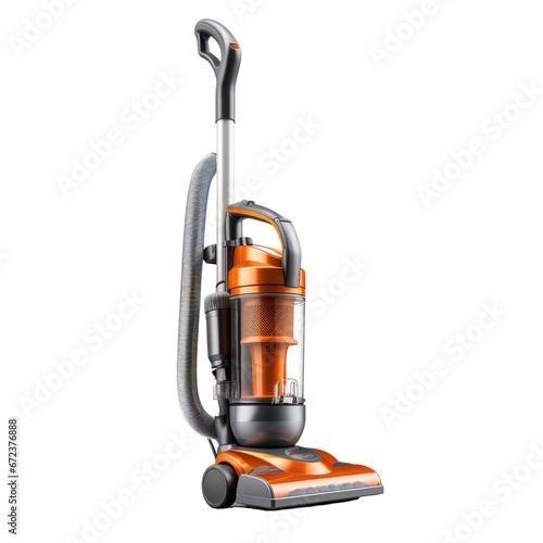 vacuum cleaner isolated on transparent background photo