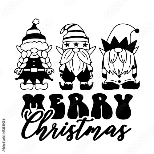 Set of Elf Gnome for Christmas