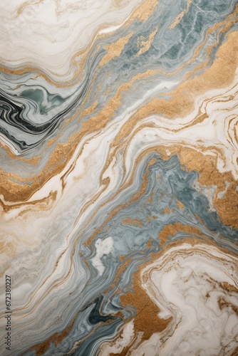 White, gold, grey, anthracite marble texture background with Generative AI technology 