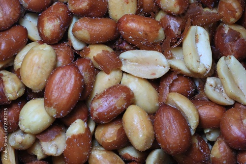 Slika na platnu Redskin peanuts roasted and salted