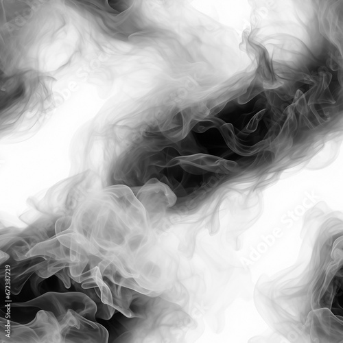 dark mist loopable effect isolated on transparent