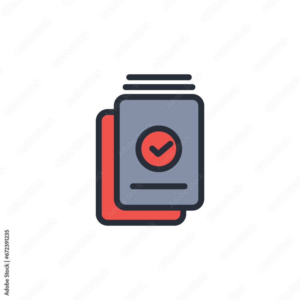 check icon. vector.Editable stroke.linear style sign for use web design,logo.Symbol illustration. check icon. vector.Editable stroke.linear style sign for use web design,logo.Symbol illustration.