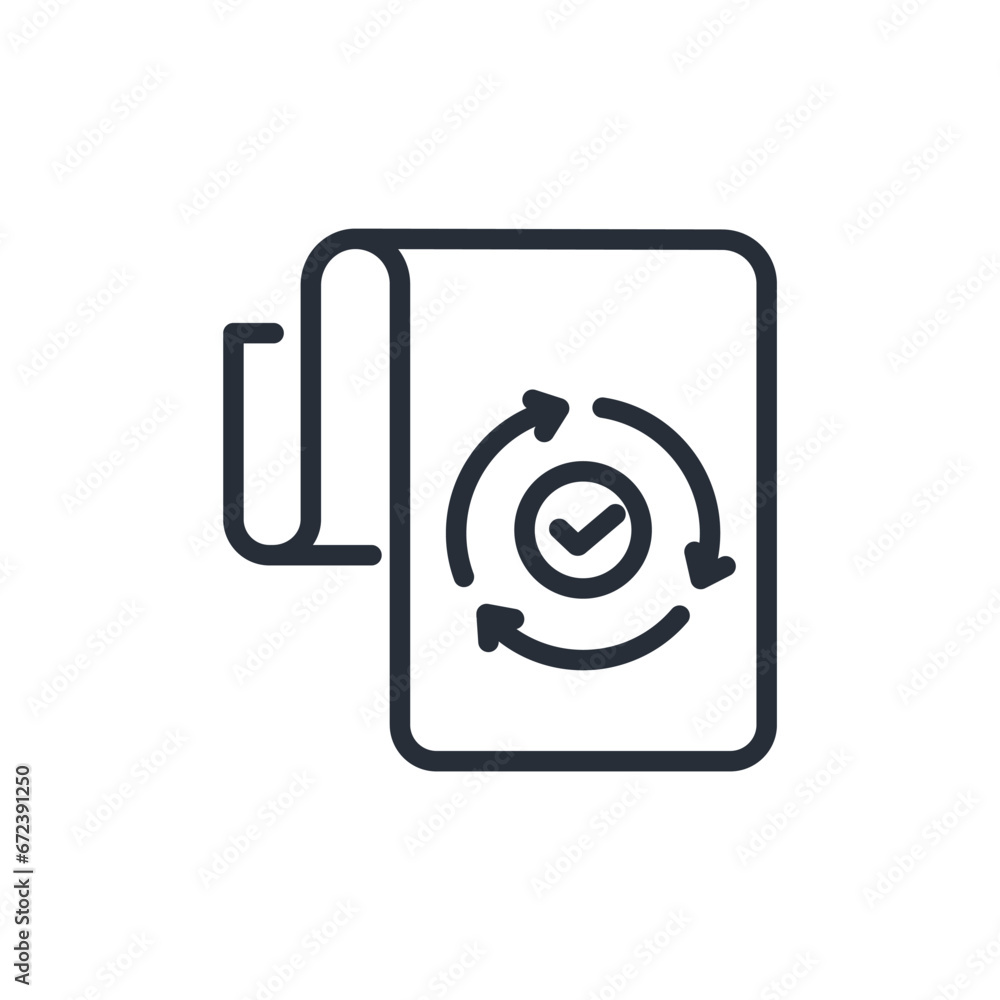 complete icon. vector.Editable stroke.linear style sign for use web design,logo.Symbol illustration. complete icon. vector.Editable stroke.linear style sign for use web design,logo.Symbol illustration.