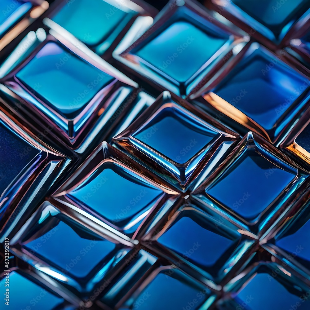 abstract blue background with squares generative AI tool abstract blue background with squares generative AI tool