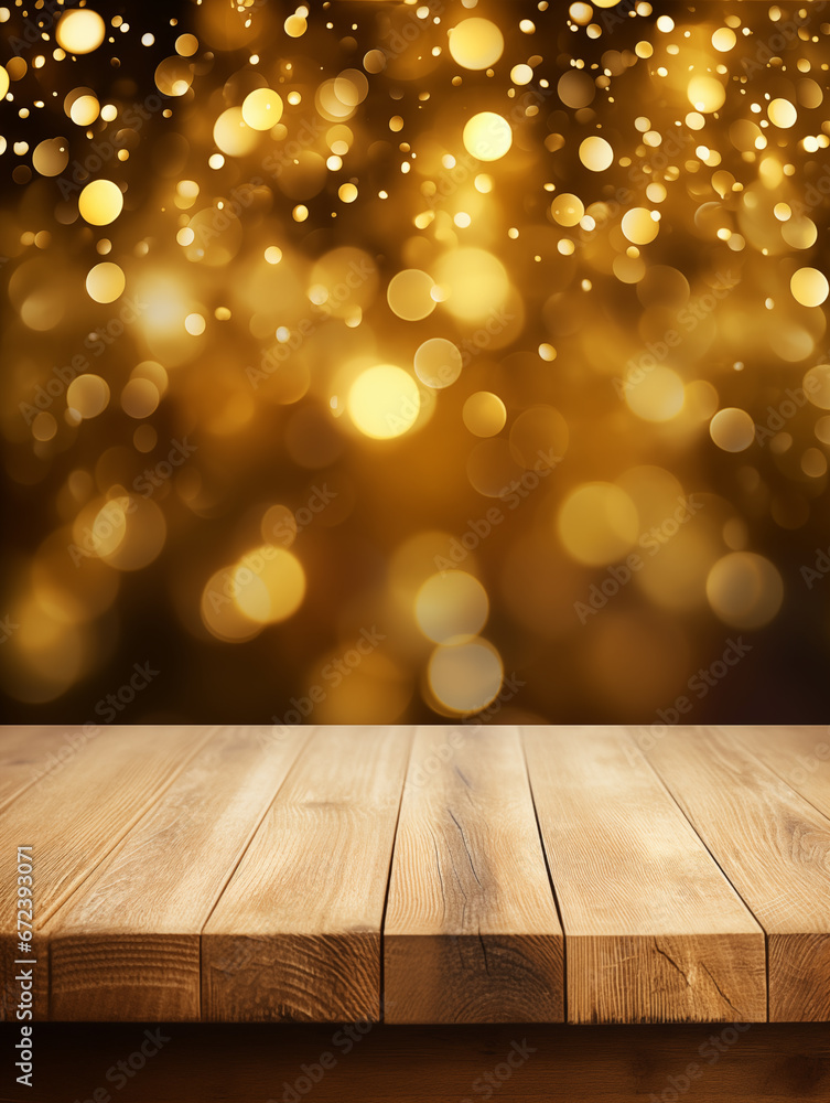golden glitter and lights background, in the style of mysterious backdrops