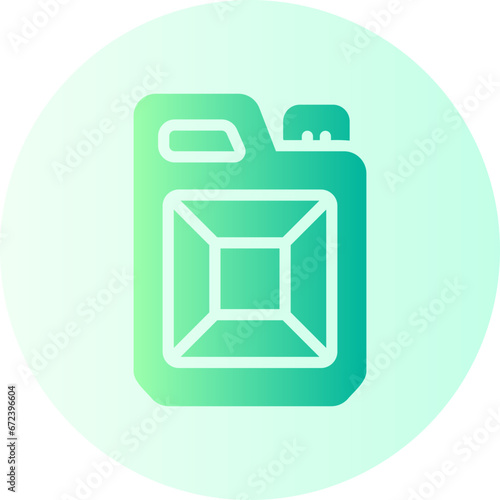jerrycan gradient icon