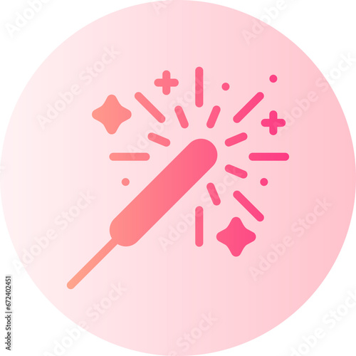 sparkler gradient icon
