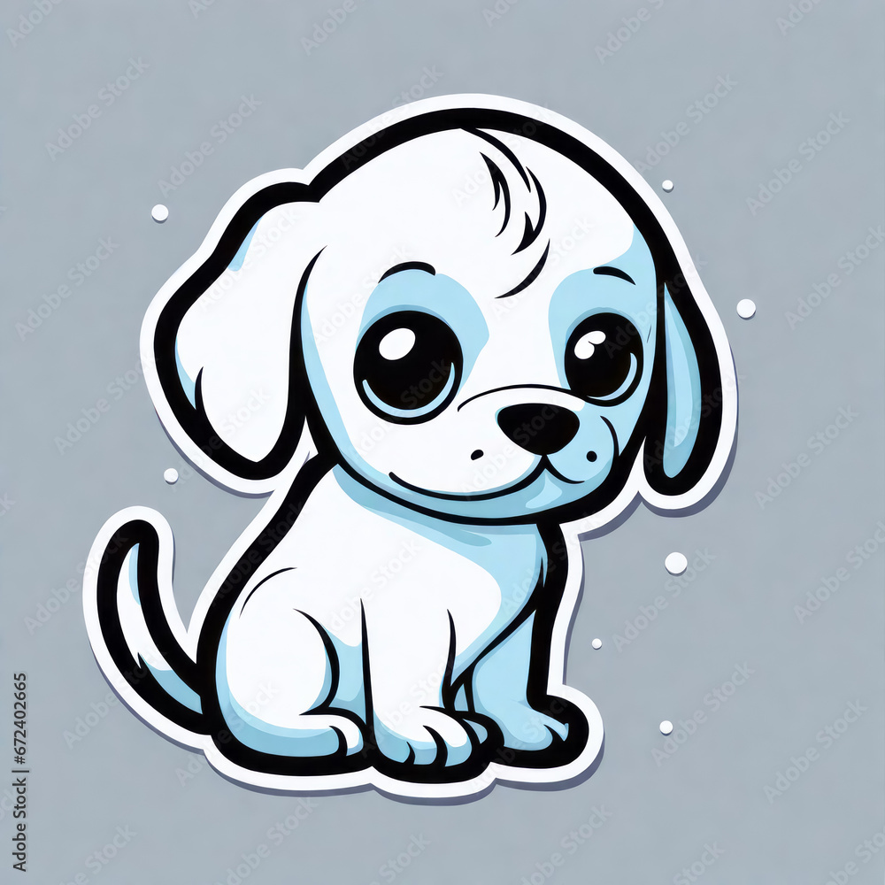 funny sticker Hund, generated image funny sticker Hund, generated image