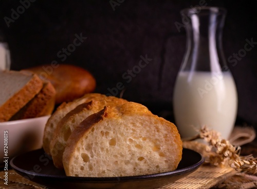 Bread And Milk For Breakfast