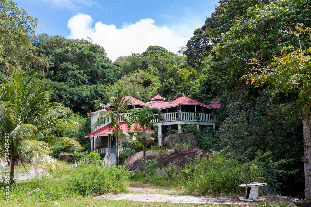 Seychelles - An old seychellois house
