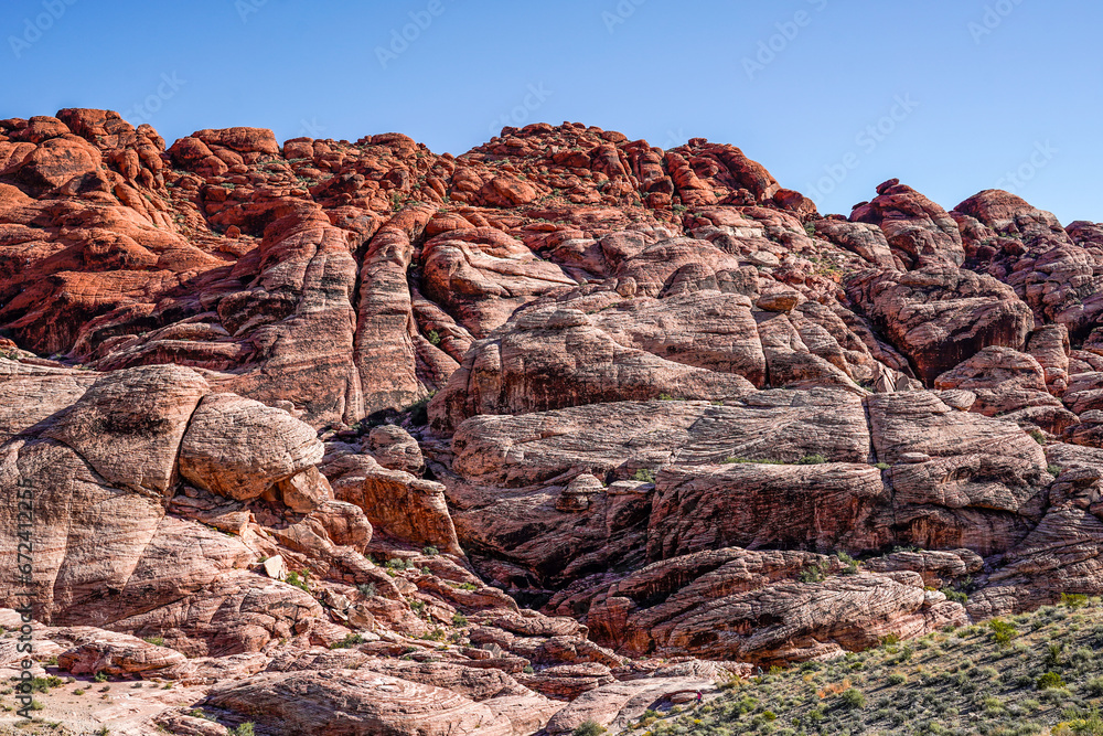 Red Rock Canyon National Conservation Area located in Mountain Springs, Nevada.
