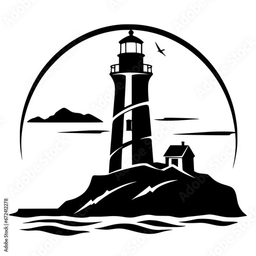 lighthouse vector