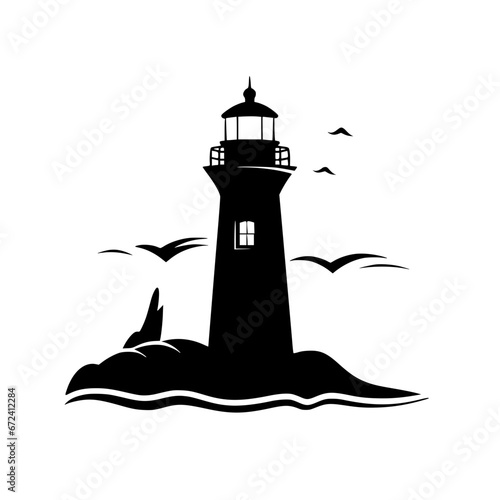 lighthouse vector