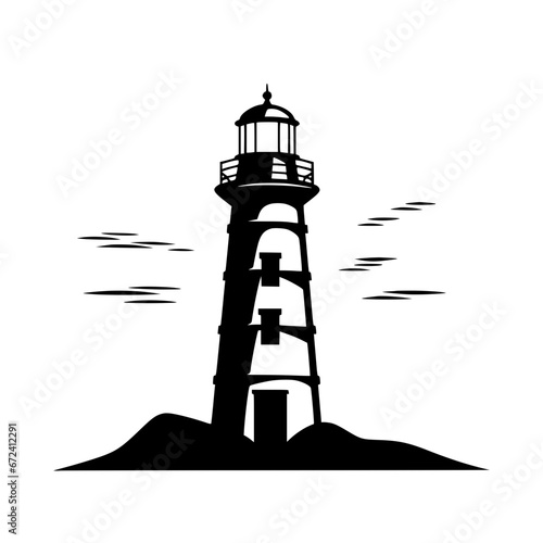 lighthouse vector