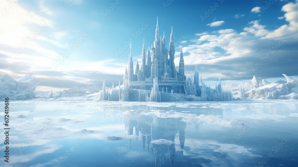 Ice castle Ice castle