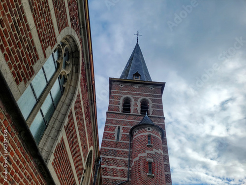 Architektura kościołów w zachodniej Europie, Belgia, Kortenaken. photo