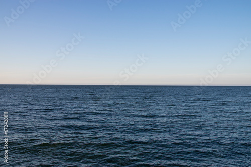 Spokojne, łagodne morze Bałtyckie