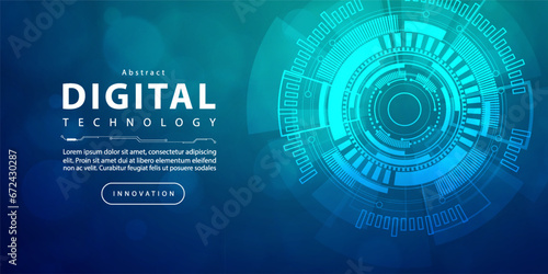 Digital technology internet network speed connection blue green background, cyber nano information, abstract communication, innovation future tech data, Ai big data lines dots, illustration vector 3d