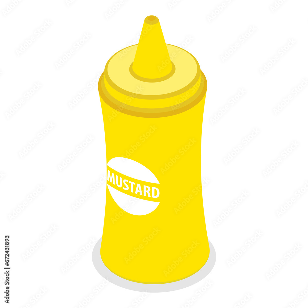 3D Isometric Flat Set of Hot Sauces. Item 2 3D Isometric Flat Set of Hot Sauces. Item 2