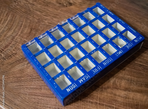 Pill box distributor for medicine purpose 
