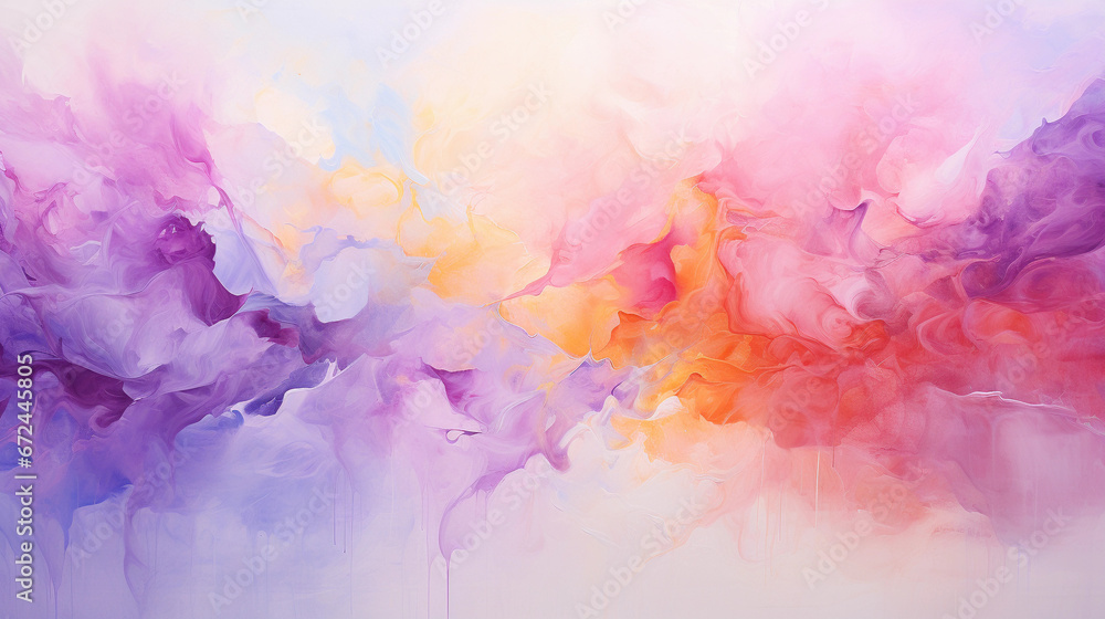 Abstract orange yellow gold pink purple smokey background concept