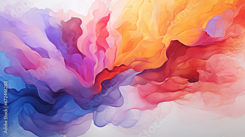 Abstract orange yellow gold pink purple smokey background concept