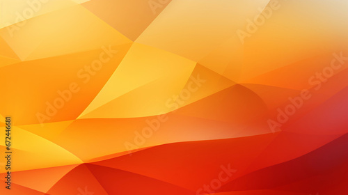 Abstract orange background with geometric pattern