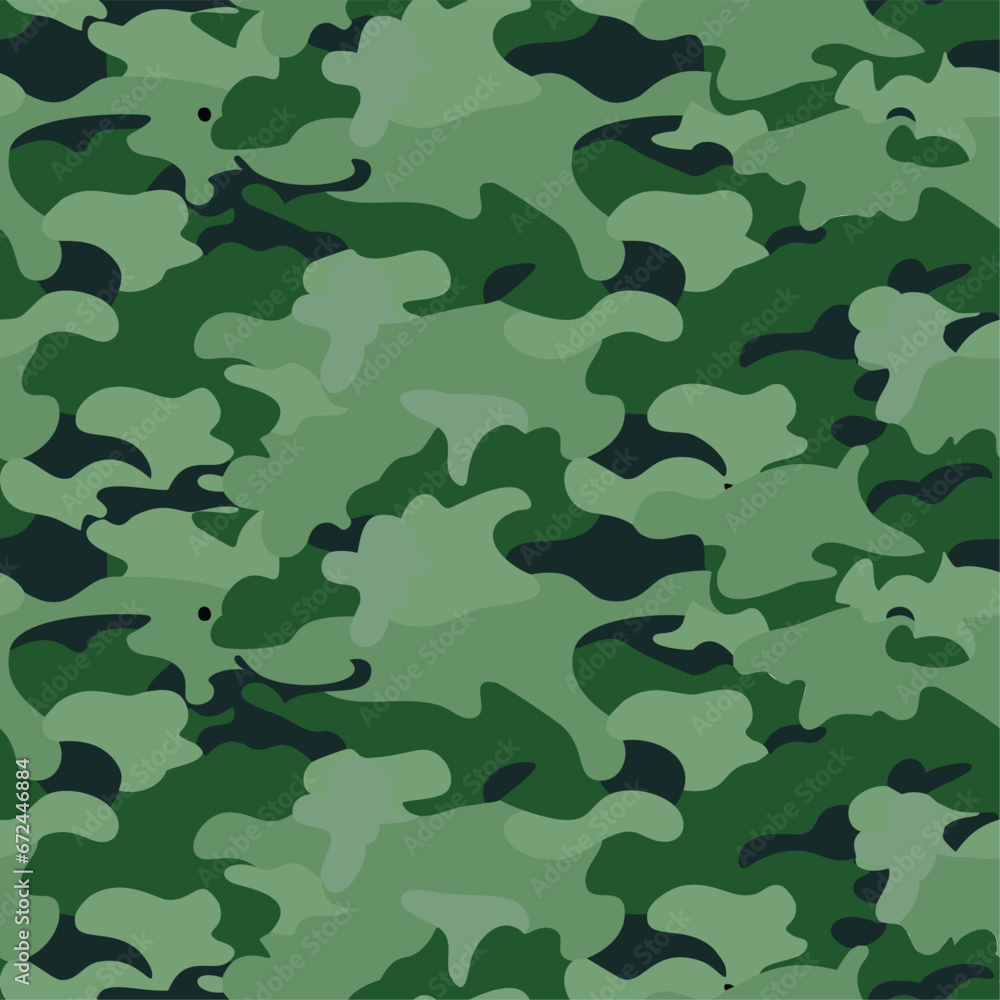 Camouflage repeating tile background. Military clothing seamless pattern vector image wallpaper and wrapping paper design. Camouflage repeating tile background. Military clothing seamless pattern vector image wallpaper and wrapping paper design.