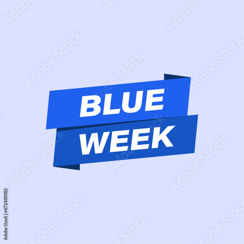 blue week sale