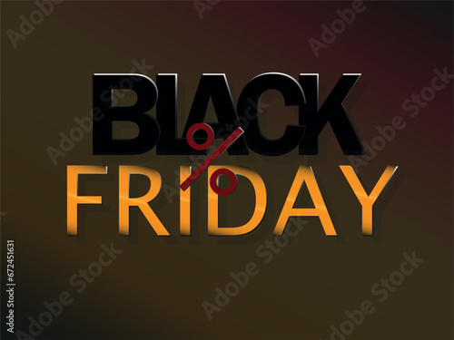 Black friday editable text effect. Black Friday theme style.