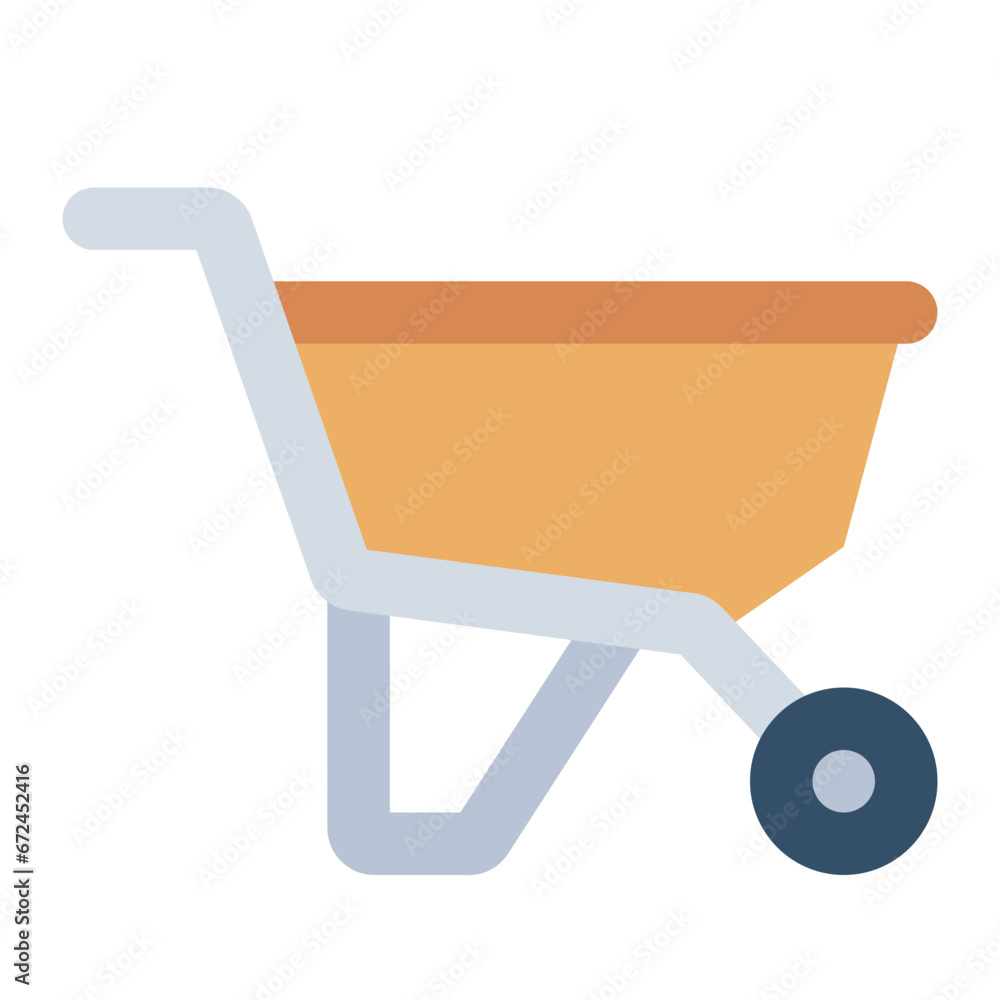 Wheelbarrow icon Wheelbarrow icon