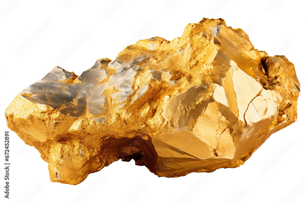 Gold nugget gem PNG precious rock isolated on white and transparent background - natural treasure rock - gem mineral industry advertising concept Gold nugget gem PNG precious rock isolated on white and transparent background - natural treasure rock - gem mineral industry advertising concept
