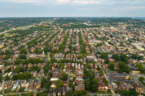Newport, Kentucky residential neighborhood townscape