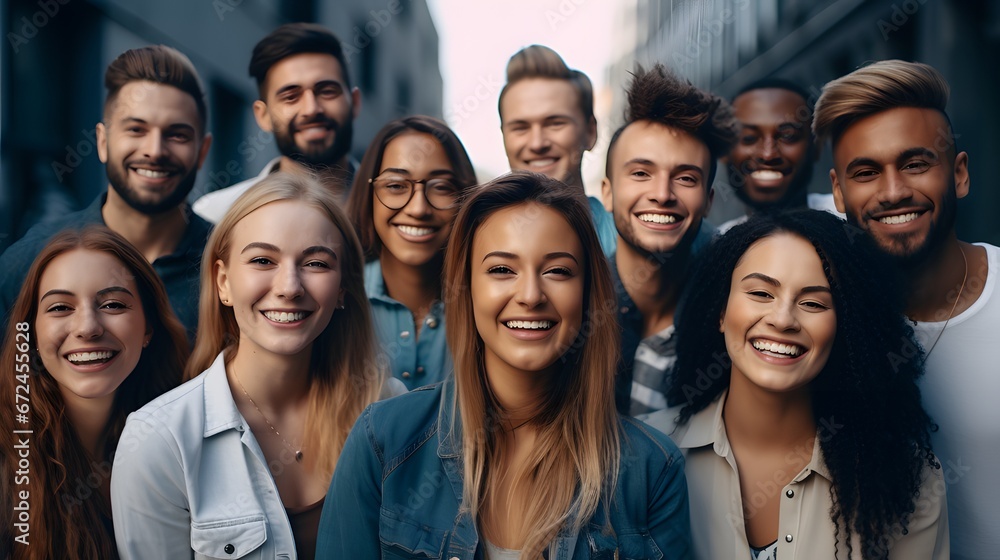 Obraz premium Social media managers creating viral content strategies
