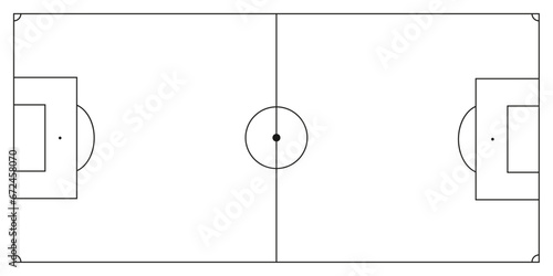 soccer field tactical board