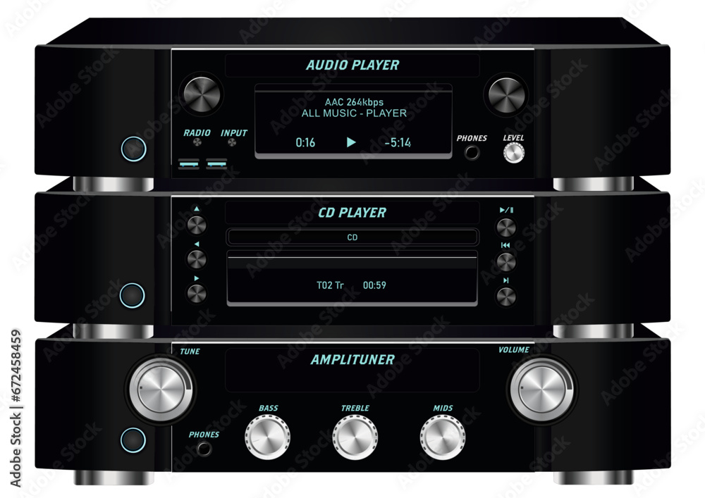 Fototapeta premium Amplituner